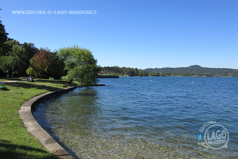 Spiaggia Lido Euratom Ispra Lago Maggiore
