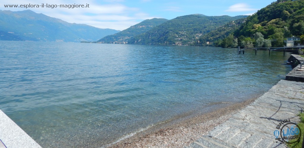 Spiaggia Le Serenelle a Luino sul Lago Maggiore